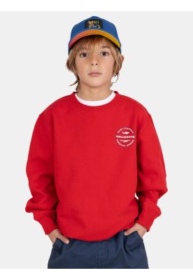 Poleron CR Drift Rojo Infantil Maui And Sons