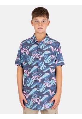 Camisa MC Coralor Multicolor Infantil Maui And Sons