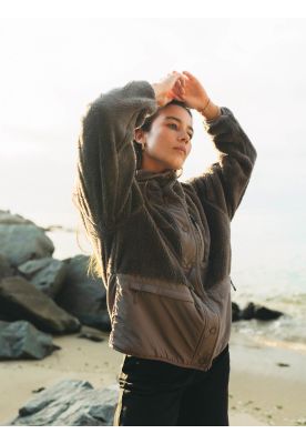 Imagen 2 del producto Poleron Autumn Blaze Café Mujer Maui And Sons