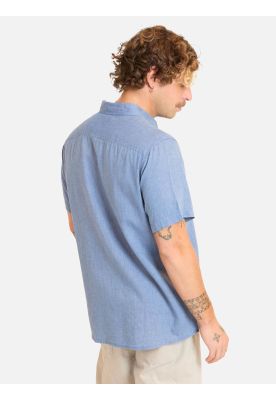 Imagen 2 del producto Camisa MC Kairu Celeste Hombre Maui And Sons