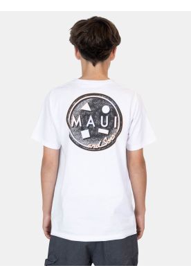 Imagen 2 del producto Polera MC OlaFut Blanco Infantil Maui And Sons