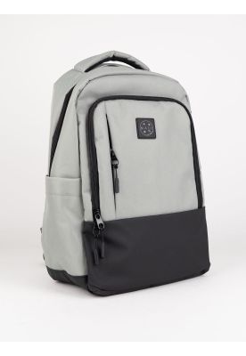 Mochila Escolar Aqualo Gris Hombre Maui and sons