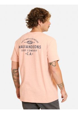 Imagen 2 del producto Polera MC Nekoka Naranjo Hombre Maui And Sons