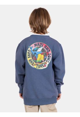 Imagen 2 del producto Poleron CR Zenda Azul Infantil Maui And Sons