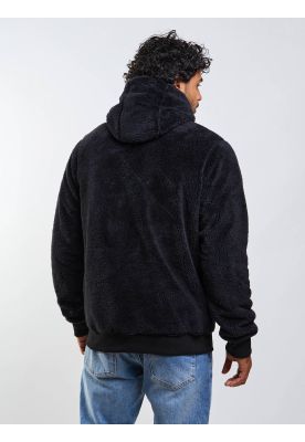 Imagen 2 del producto Poleron Chiporro Rayen Negro Hombre Maui And Sons