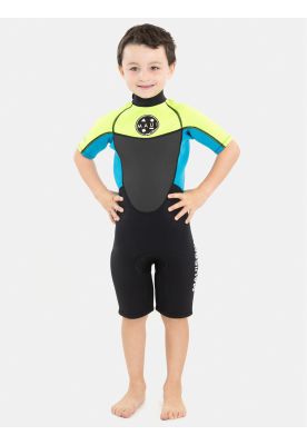 Traje Agua Lyra Amarillo Infantil Niño Maui And Sons