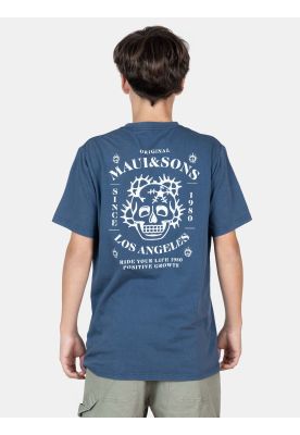 Imagen 2 del producto Polera MC SolSkyn Azul Infantil Maui And Sons