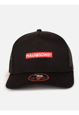 Jockey Mesh Off Trucker Negro Hombre Maui And Sons