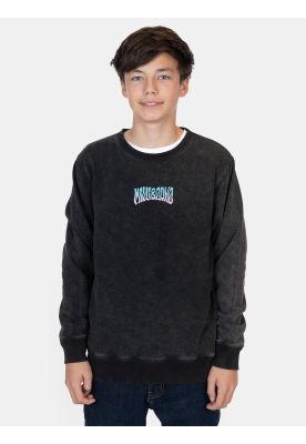 Poleron CR Tylior Negro Infantil Maui And Sons