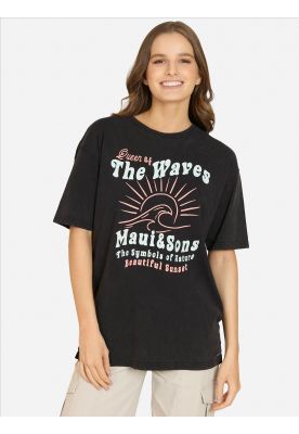 Polera MC Myrali Negro Mujer Maui And Sons