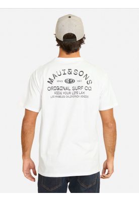 Imagen 2 del producto Polera MC Faxof Blanco Hombre Maui And Sons