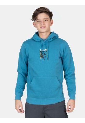 Poleron Canguro Vireya Celeste Infantil Maui And Sons