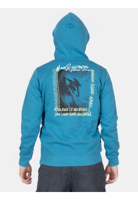 Imagen 2 del producto Poleron Canguro Vireya Celeste Infantil Maui And Sons