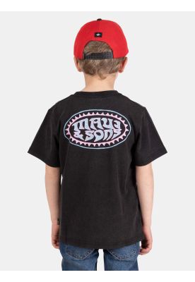 Imagen 2 del producto Polera MC VibeShore Negro Infantil Maui And Sons