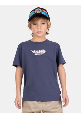 Polera MC FreeMar Azul Infantil Maui And Sons