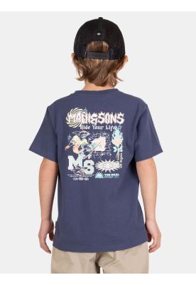 Imagen 2 del producto Polera MC FreeMar Azul Infantil Maui And Sons