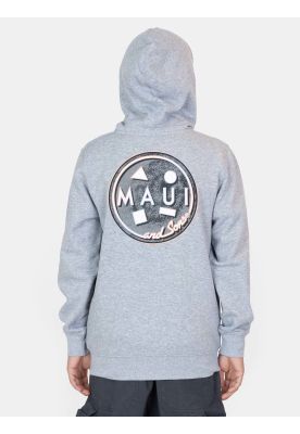 Imagen 2 del producto Poleron FZ  Seavie Gris Infantil Maui And Sons