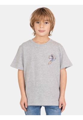 Polera MC SurfGlow Gris Infantil Maui And Sons