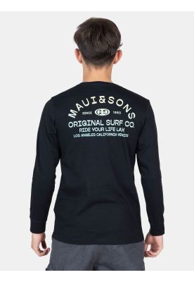 Imagen 2 del producto Polera ML ClearSun Negro Infantil Maui And Sons