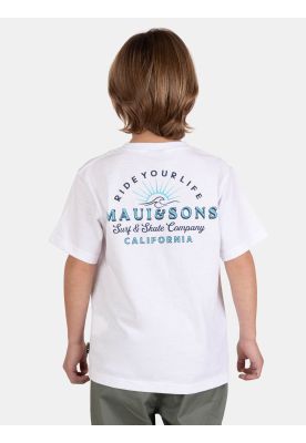 Imagen 2 del producto Polera MC HelioX Blanco Infantil Maui And Sons
