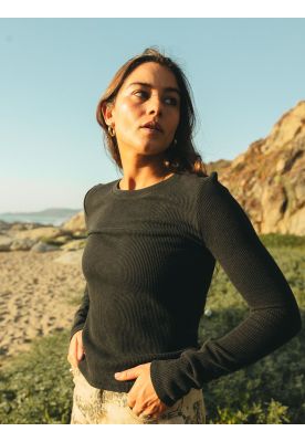 Imagen 2 del producto Polera ML Cerdeña Negro Mujer Maui And Sons