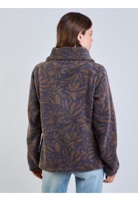 Imagen 2 del producto Poleron Polar Feather Gray Multicolor Mujer Maui And Sons