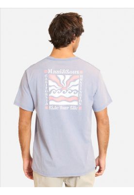 Imagen 2 del producto Polera MC Doco Morado Hombre Maui And Sons