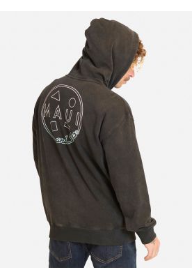 Imagen 2 del producto Poleron FZ Mauikore Negro Hombre Maui And Sons