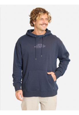 Poleron Canguro Tropikai Azul Hombre Maui And Sons