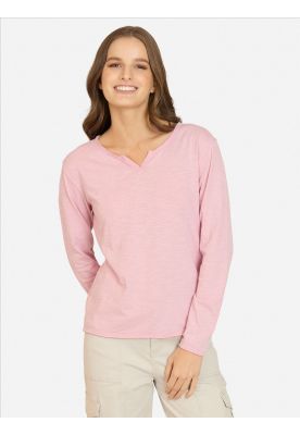 Polera ML Kalani Rosado Mujer Maui And Sons