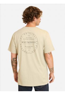 Imagen 2 del producto Polera MC Zarizo Beige Hombre Maui And Sons