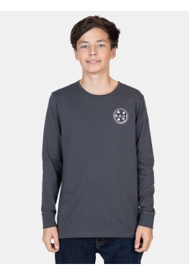 Polera ML RayFit Gris Infantil Maui And Sons