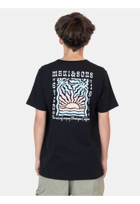 Imagen 2 del producto Polera MC Beats Negro Infantil Maui And Sons