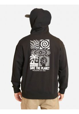 Imagen 2 del producto Poleron Canguro Koolana Negro Hombre Maui And Sons