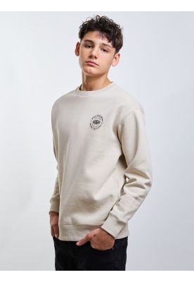 Imagen 1 del producto Poleron CR Crew Born Beige Infantil Maui And Sons