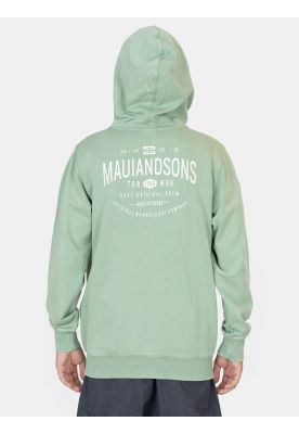 Imagen 2 del producto Poleron FZ  Azyra Verde Infantil Maui And Sons