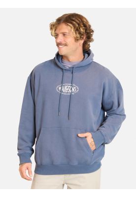 Poleron Canguro Waviana Azul Hombre Maui And Sons