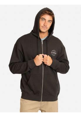 Poleron FZ Brisa Negro Hombre Maui And Sons