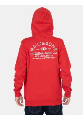 Imagen 2 del producto Poleron Canguro Maelani Rojo Infantil Maui And Sons