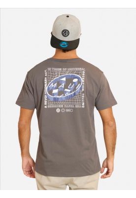 Imagen 2 del producto Polera MC Biqel Gris Hombre Maui And Sons