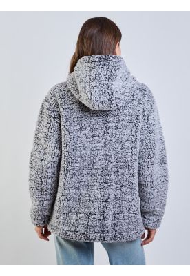 Imagen 2 del producto Poleron Chiporro Soybean Gris Mujer Maui And Sons