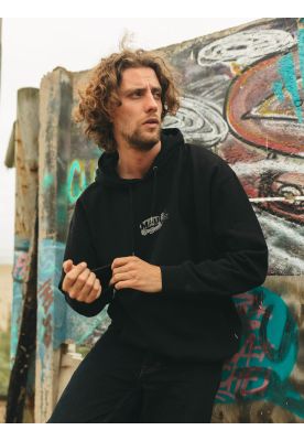 Imagen 2 del producto Poleron Canguro Saudade Negro Hombre Maui And Sons