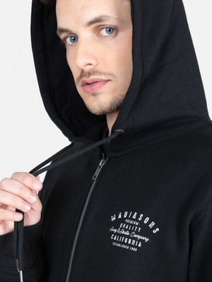 Imagen 2 del producto Poleron FZ Flow Negro Hombre Maui And Sons