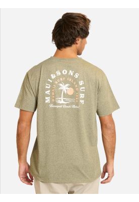 Imagen 2 del producto Polera MC Mirarix Verde Hombre Maui And Sons