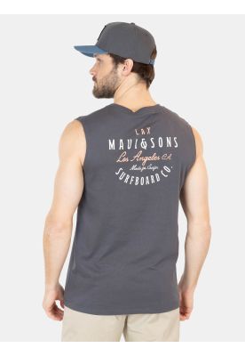 Imagen 2 del producto Polera UVP EcoSurf Gris Hombre Maui And Sons