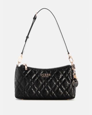 Cartera Guess Mujer Isemay Shoulder Bag Negro