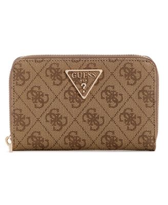 Billetera Laurel Ii Slg Med Zip Around Café Marrón