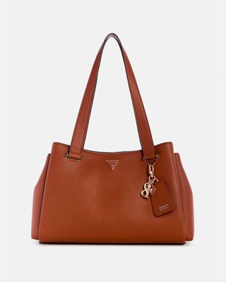 Cartera Guess Mujer Evie Girlfriend Carryall Café