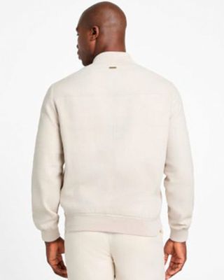 Imagen 2 del producto Chaqueta Herringbone Bomber Blanco