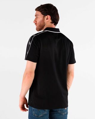 Imagen 2 del producto Polera Guess Hombre Ss Quattro G Tape Polo Negro